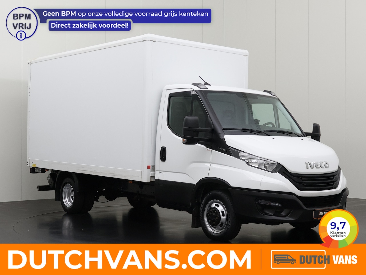 Iveco Daily - 35C16 Bakwagen+Laadklep | Airco | 3-Zits | Camera - AutoWereld.nl
