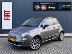 Fiat 500 C - 0.9 TwinAir Lounge | Automaat | Cabrio | Lederen bekleding |