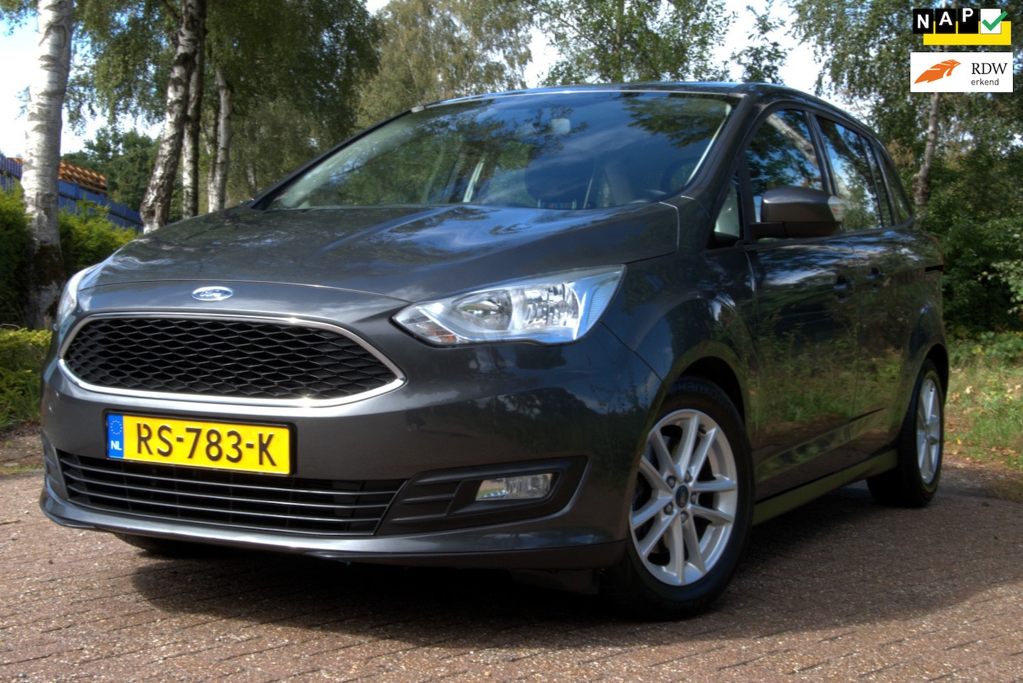 Ford Grand C-Max - 1.0 Trend 1.0 Trend, NAP, Navi, Airco, Trekhaak, Cruise, Pdc. - AutoWereld.nl