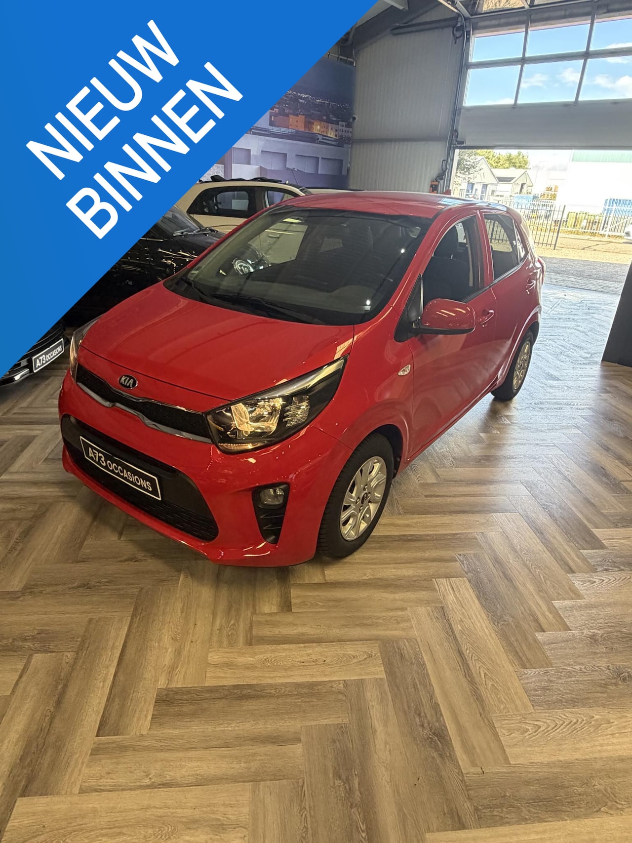 Kia Picanto - 1.0 MPi DynamicLine Camera,Stoelverwarming,Stuurverwarming - AutoWereld.nl