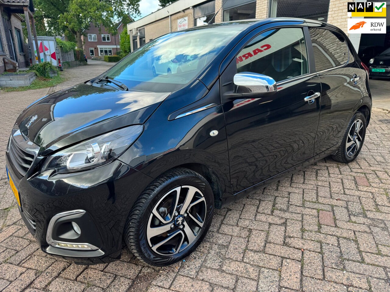 Peugeot 108 - 1.0 e-VTi Allure BOMVOLLE,ORG 44586 KM NAP VOLLEDIG ONDERHOUDEN GEHAD,NAVIGATIE,ACHTER UIT - AutoWereld.nl