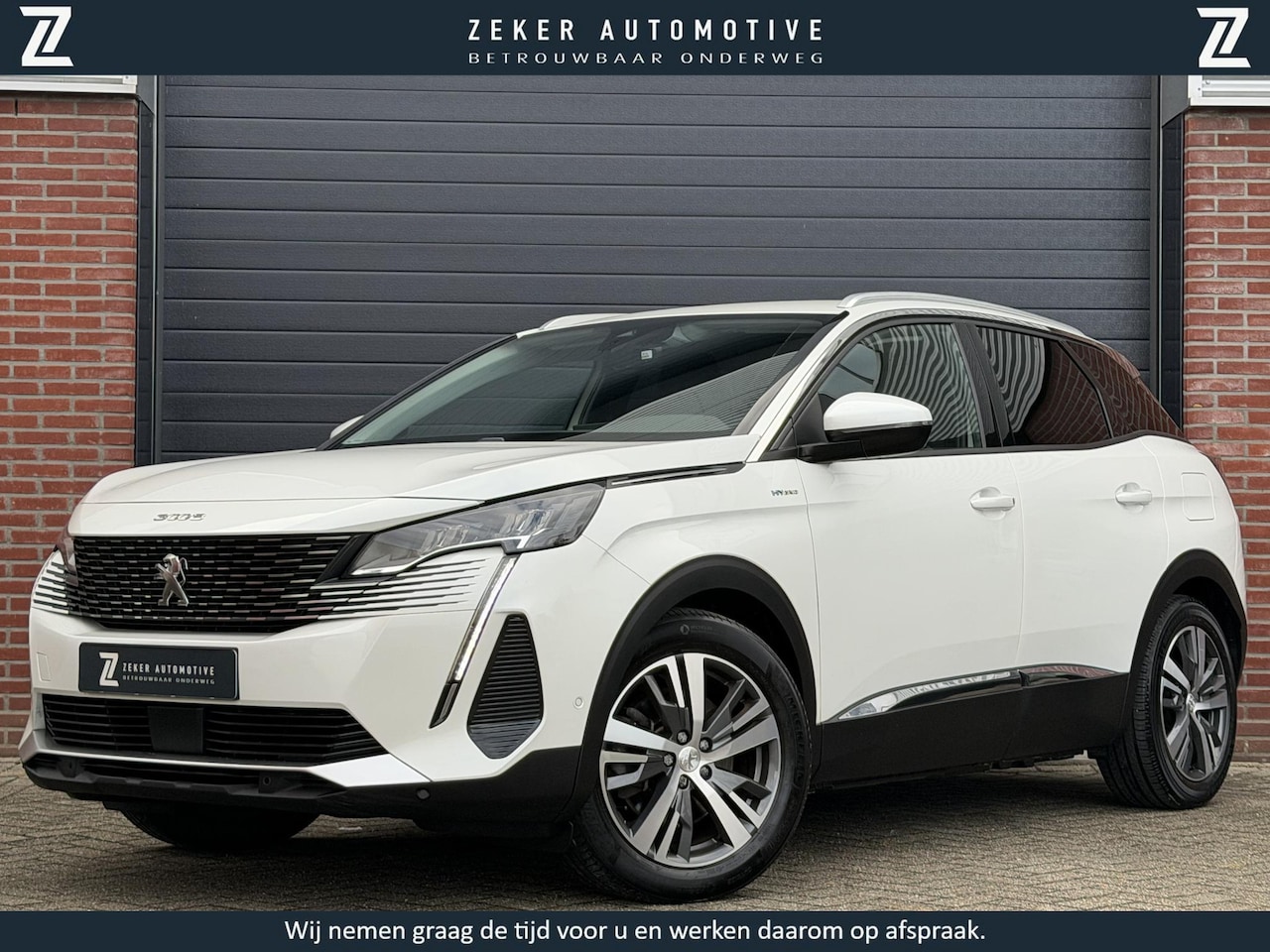 Peugeot 3008 - 1.6 HYbrid 225 Allure Pack Business Plug-in, Afneembare Trekhaak, Stoelverwarming, LED - AutoWereld.nl