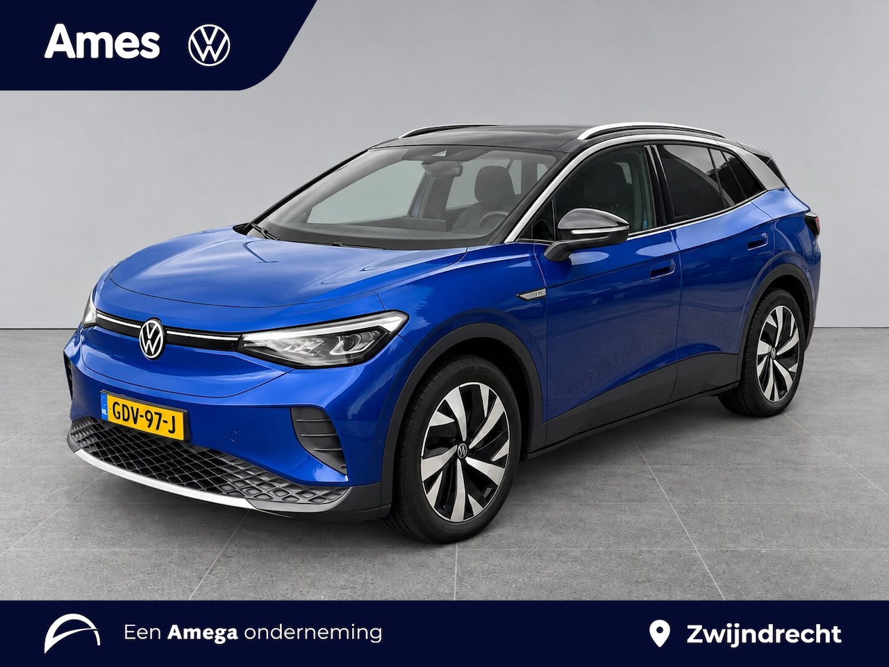 Volkswagen ID.4 - Pro 77 kWh 204pk Parkeersensoren vóór en achter | Trekhaak | Stuurwiel verwarmd - AutoWereld.nl
