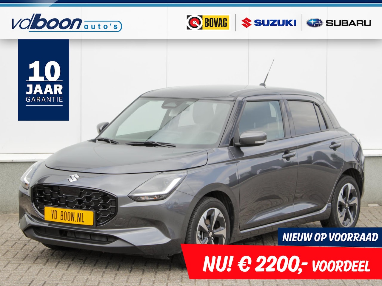 Suzuki Swift - 1.2 Style Smart Hybrid | € 2200,- DEALERKORTING! | Snel Rijden! - AutoWereld.nl