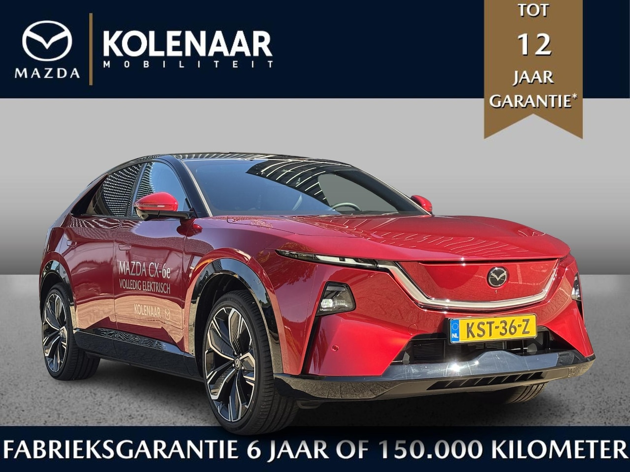 Mazda CX-6e - Takumi 78 kWh /200KWH laden/Carplay/HUD/ACC/Verlichte instapdorpels/Demonstratieauto/ - AutoWereld.nl