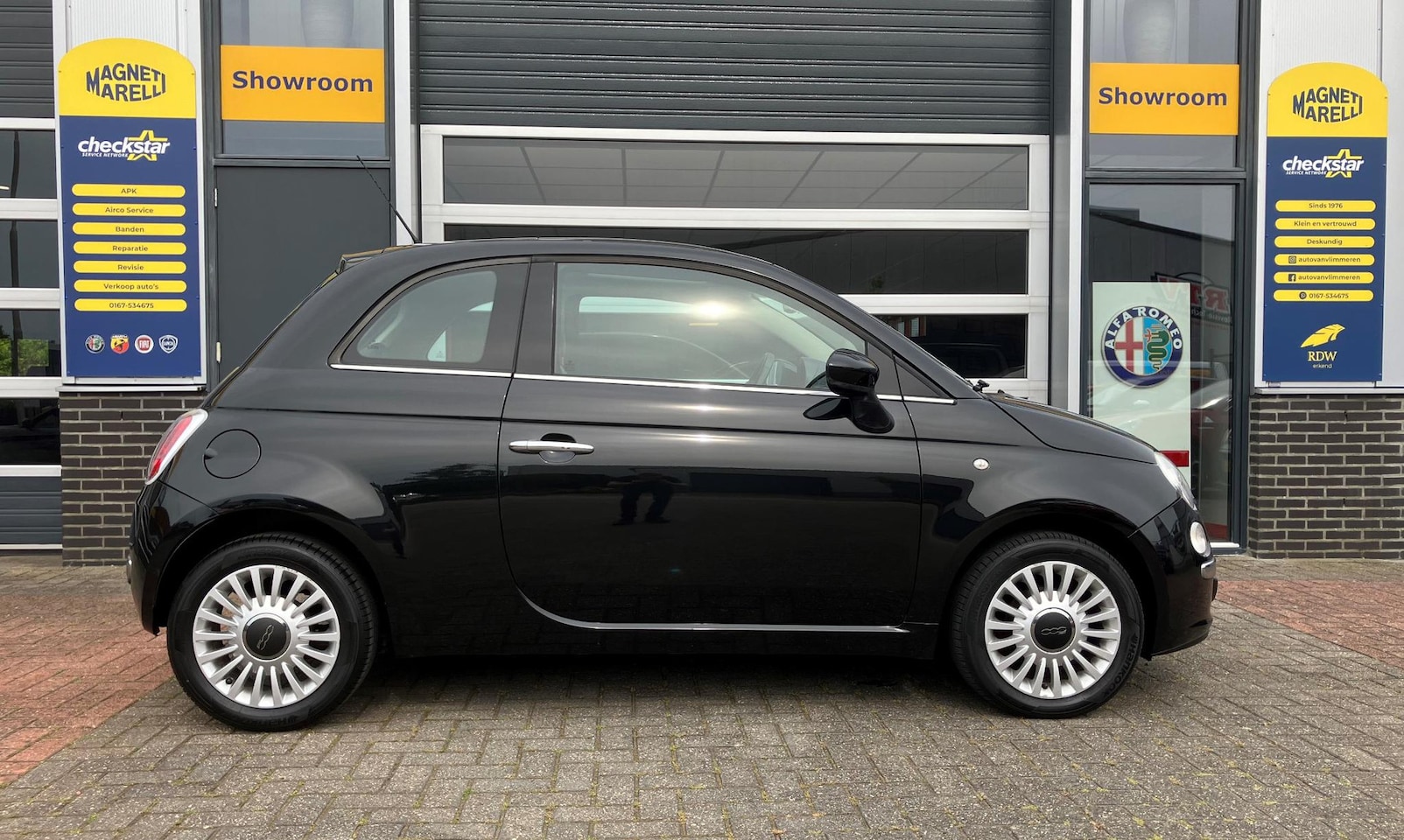 Fiat 500 - 1.2 Lounge | Panoramadak | Lichtmetalen velgen |