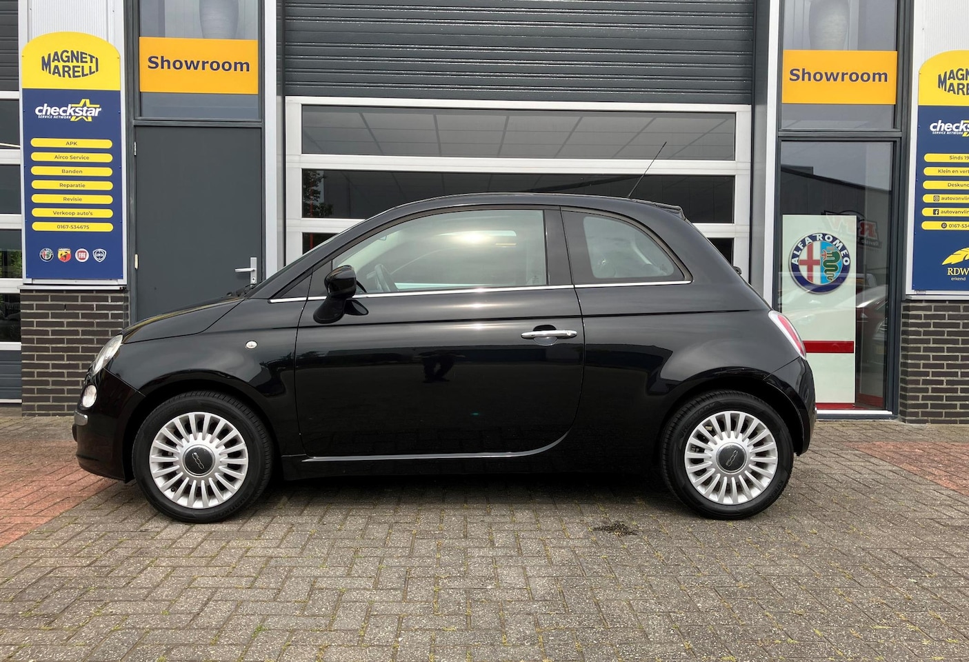 Fiat 500 - 1.2 Lounge | Panoramadak | Lichtmetalen velgen |