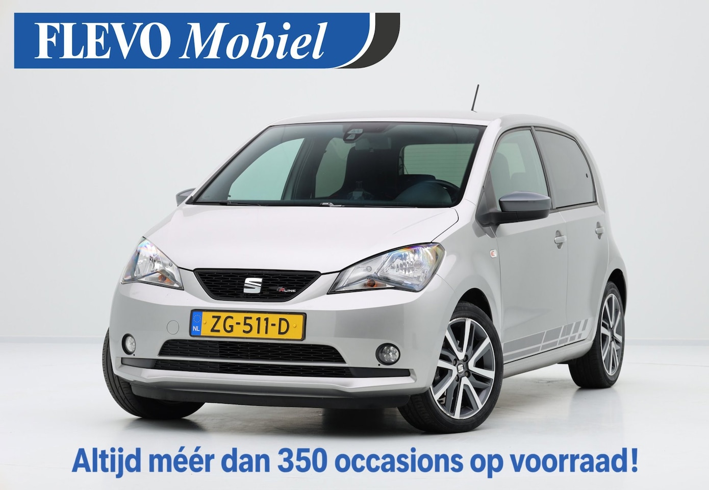 SEAT Mii - 1.0 FR-Line 5-drs LMV|Airco - AutoWereld.nl
