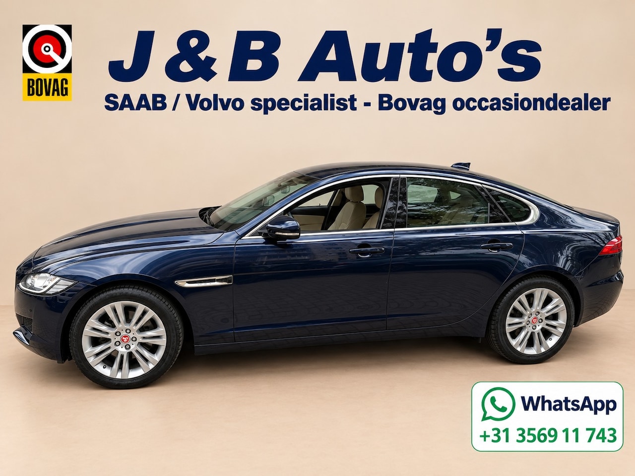 Jaguar XF Portfolio - 2.0 Automaat Stuur en stoel verwarming voor Trekhaak afneembaar - AutoWereld.nl