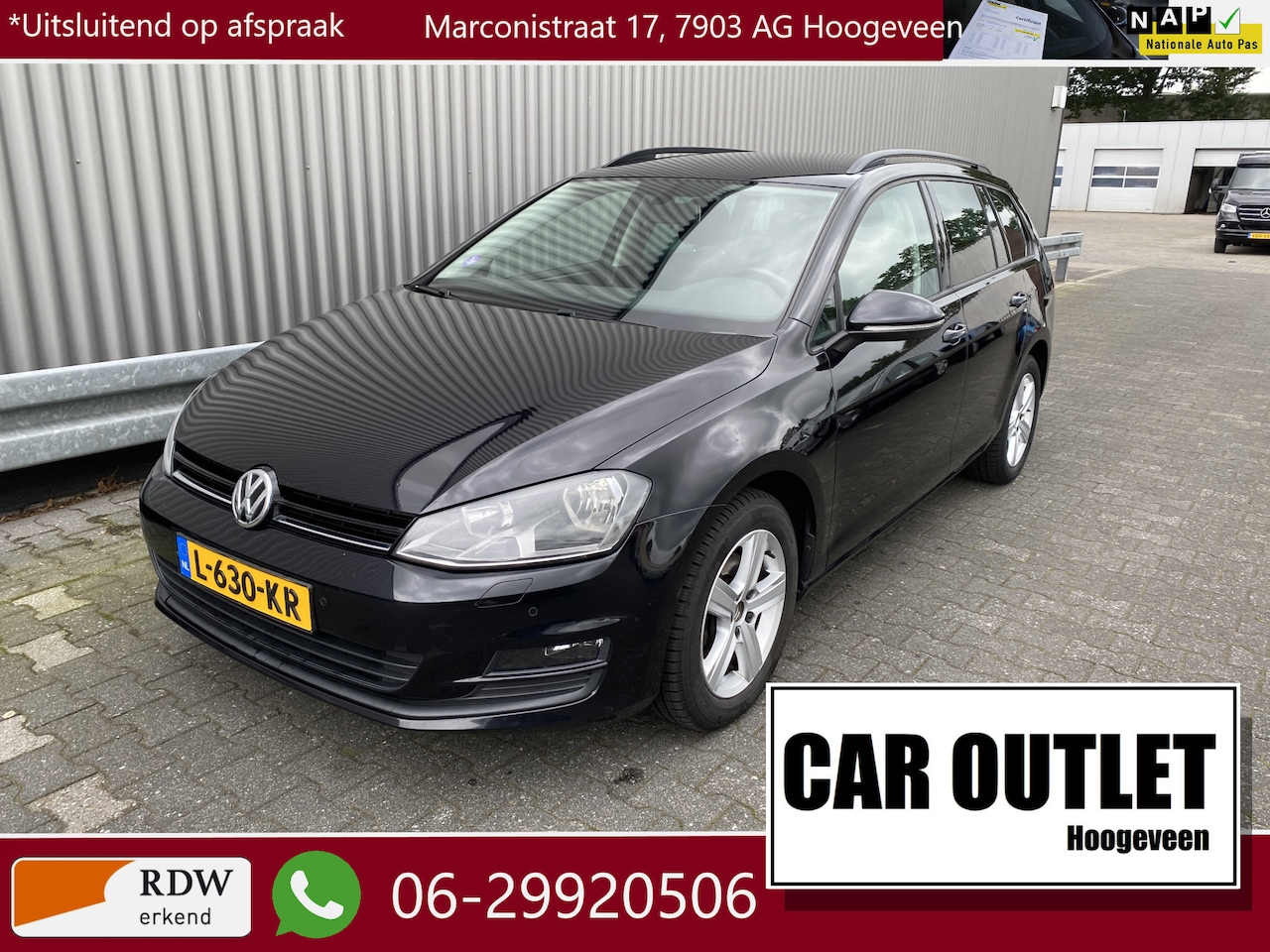 Volkswagen Golf Variant - 1.2 TSI Highline Clima, Navi, PDC, LM, Trekh, – Inruil Mogelijk – - AutoWereld.nl