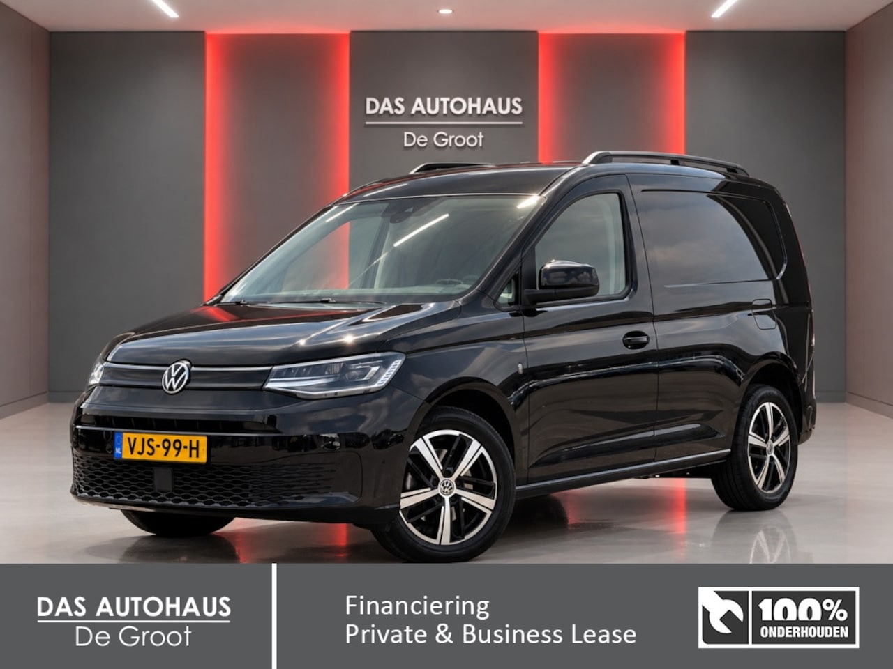 Volkswagen Caddy - 2.0TDI 122pk DSG Exclusive | Trekhaak | NL Bus | ACC | Camera - AutoWereld.nl