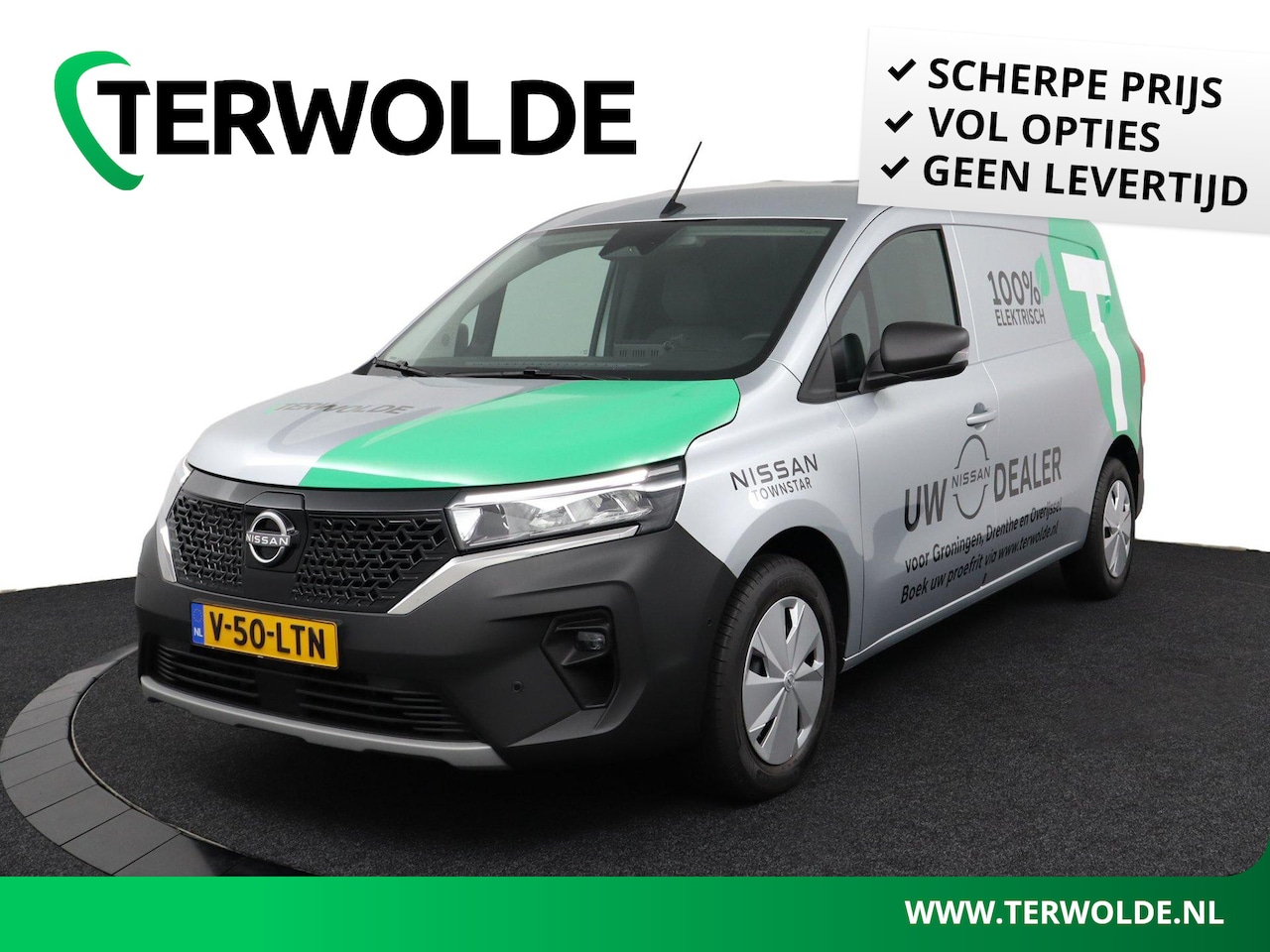 Nissan Townstar - 45kWh N-CONNECTA L2 automaat | Parkeercamera | Climate Control | - AutoWereld.nl