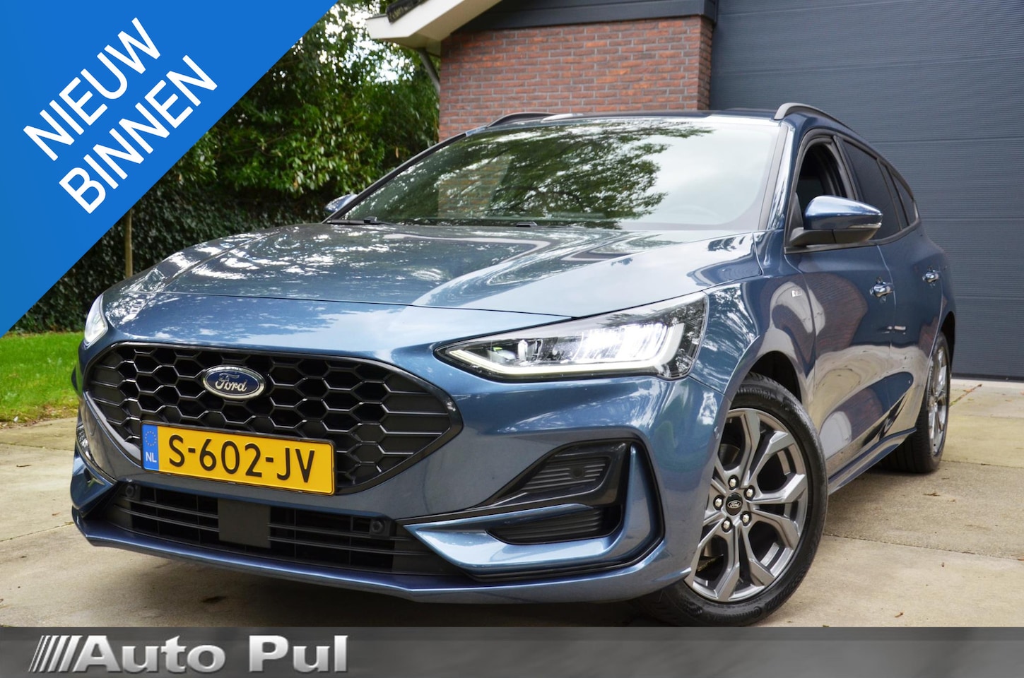 Ford Focus Wagon - 1.0 EcoBoost Hybrid ST Line Style Navi/Led/Pdc/Ecc/Stuur Stoel&Ruitverwarming /Achteruitri - AutoWereld.nl