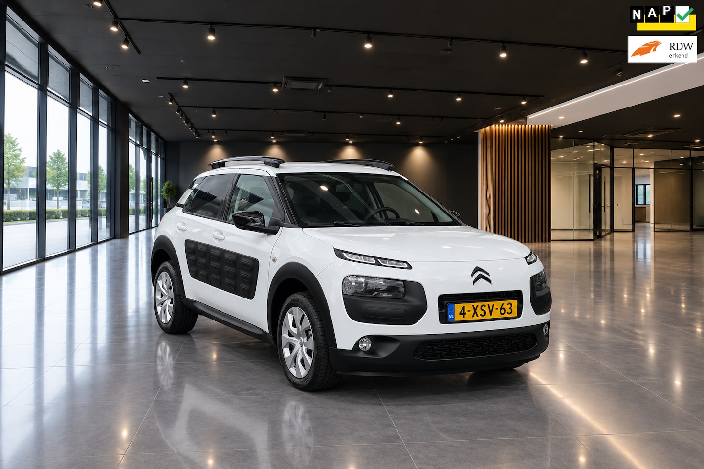 Citroën C4 Cactus - 1.2 E-VTi FEEL 5DRS AUTOM. NW-RIEM - AutoWereld.nl