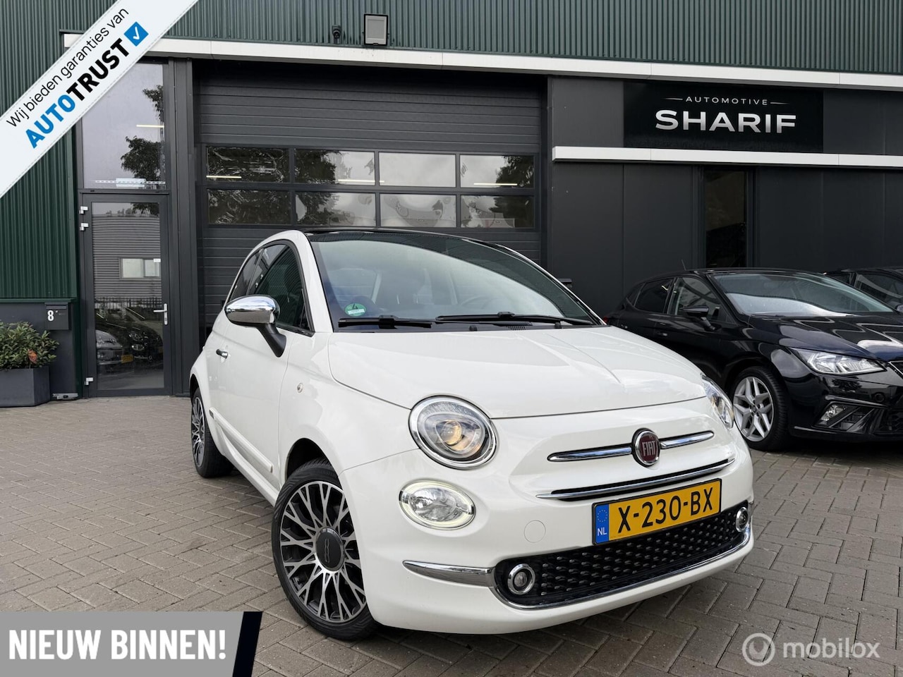 Fiat 500 - 1.0 Hybrid Launch Edition CarPlay|Pano|Leder|Navi| - AutoWereld.nl