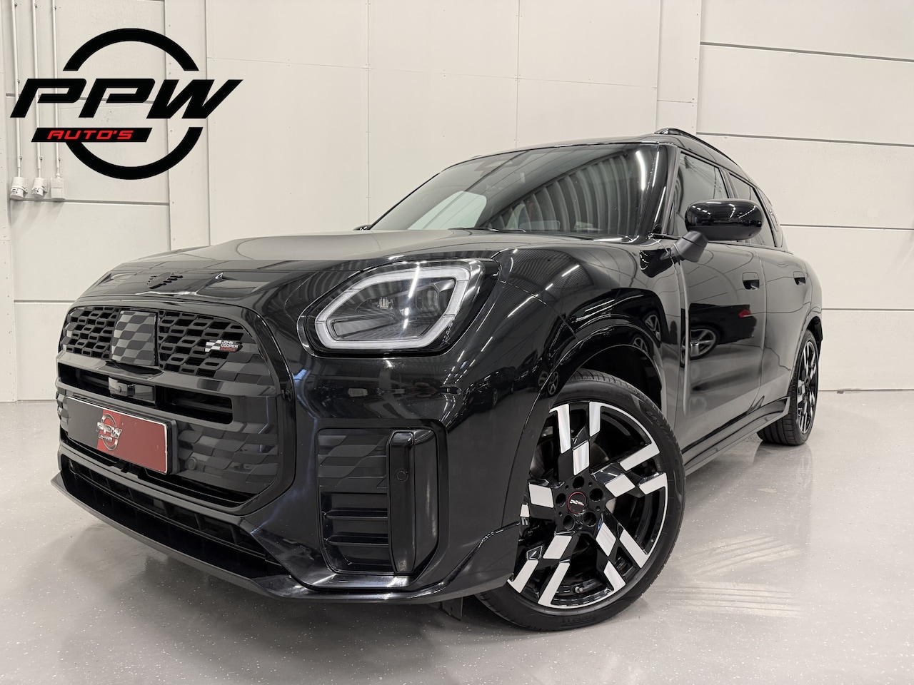 MINI Countryman - 1.5 C John Cooper Works XL BLACK PANO/H&K/HEAD-UP/OLED-SCHERM/20"/JCW-LEER SPORTST./JCM-RE - AutoWereld.nl