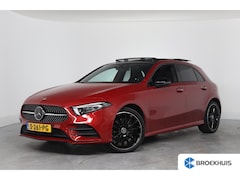 Mercedes-Benz A-klasse - 250 e AMG Line | Open Dak | Sfeerverlichting | Trekhaak | Leder | Sportstoelen | 360 Camer