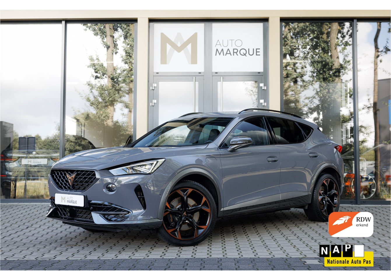CUPRA Formentor - 1.4 e-Hybrid VZ 245PK | Performance | Copper Edition | F1 Sportstuur | Wegklapbare Trekhaa - AutoWereld.nl