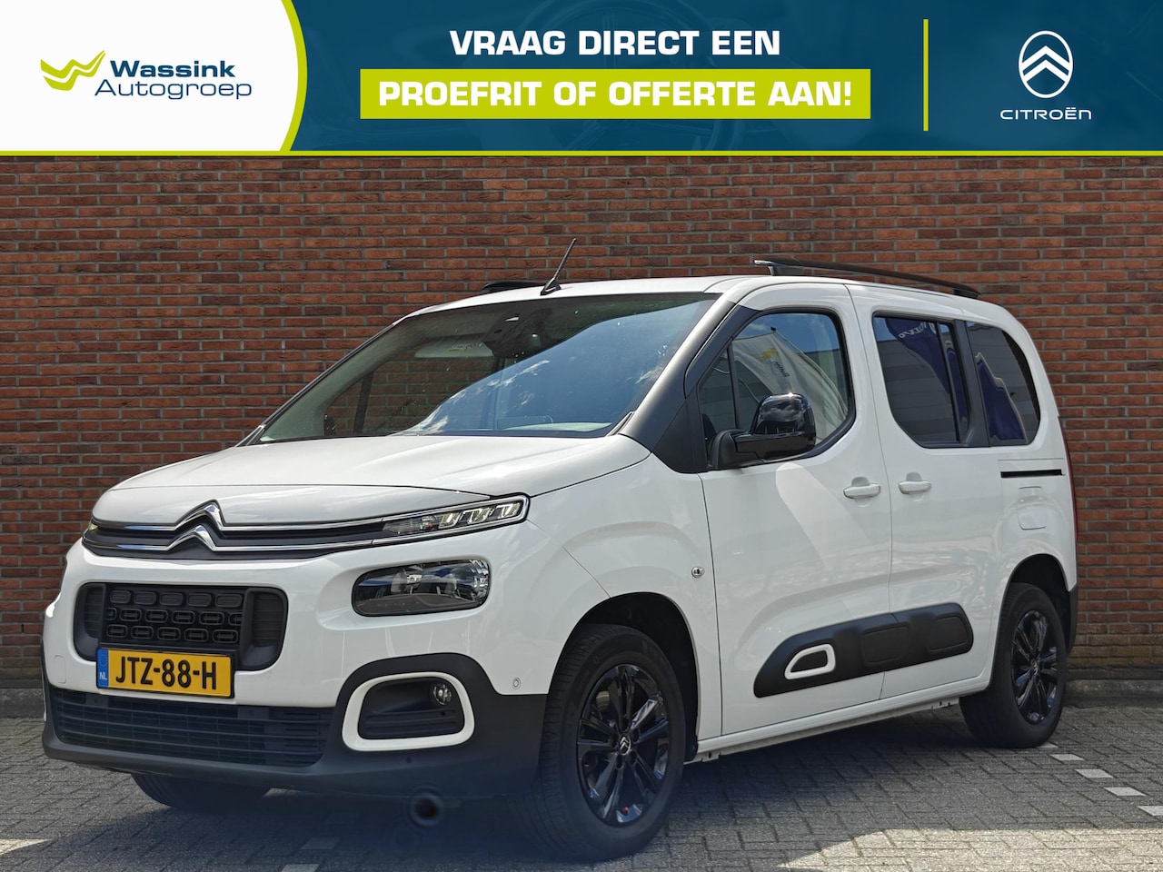 Citroën Berlingo - 1.2 PureTech Feel | Automaat | Climate Control | Camera Achter | Sensoren Voor + Achter | - AutoWereld.nl