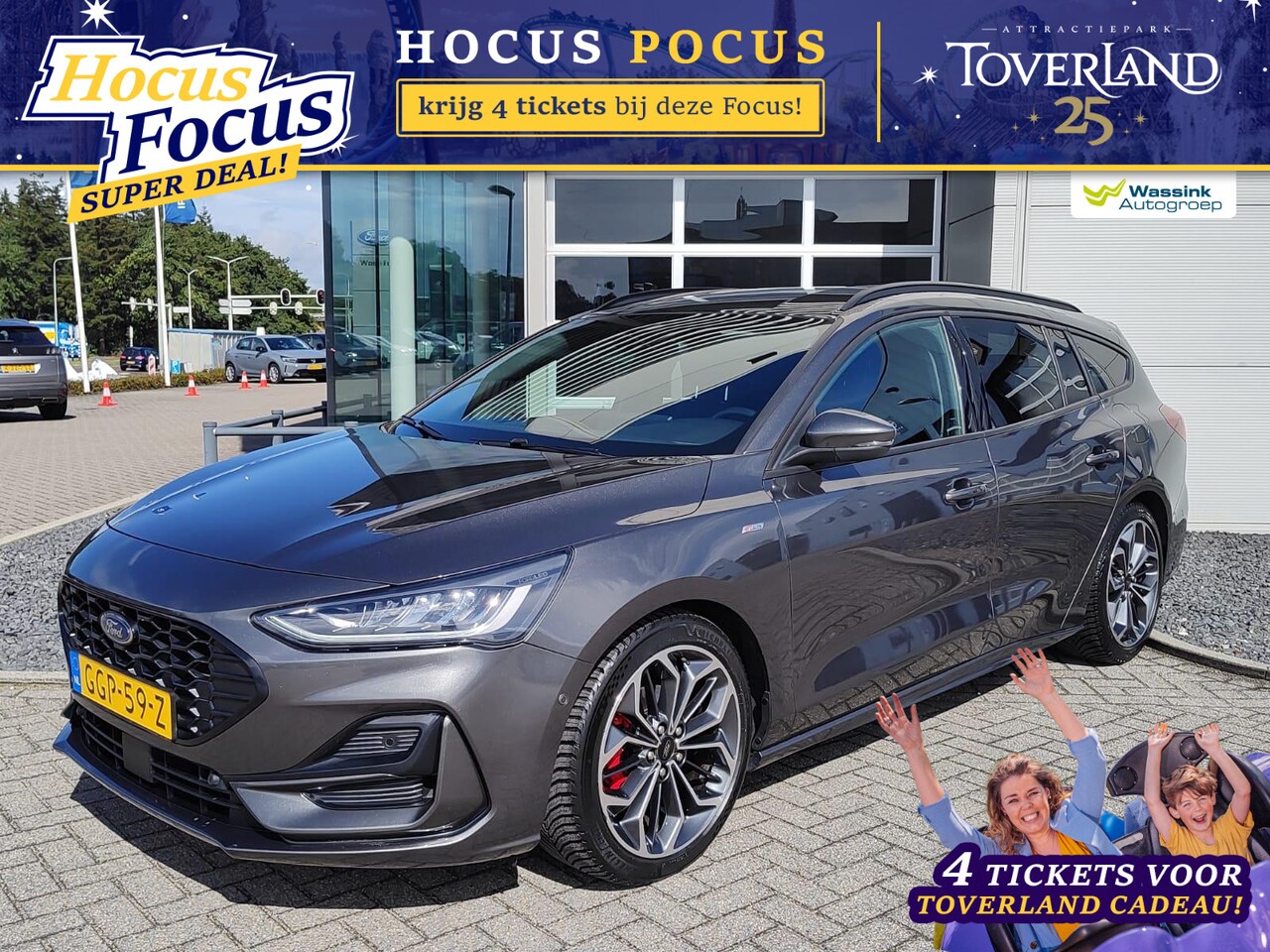 Ford Focus Wagon - 1.0 EcoBoost Hybrid ST Line X 155pk Automaat | ST-line X | Adaptive cruise control | Navig - AutoWereld.nl