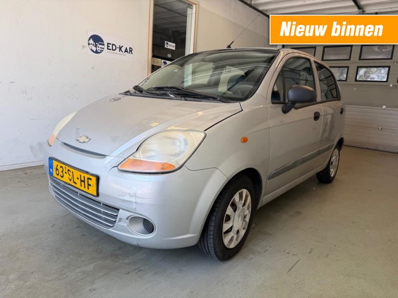 Chevrolet Matiz - 0.8 Style AIRCO AUTOMAAT NAP DISTRIBUTIE VERV. APK 11-2026 - AutoWereld.nl