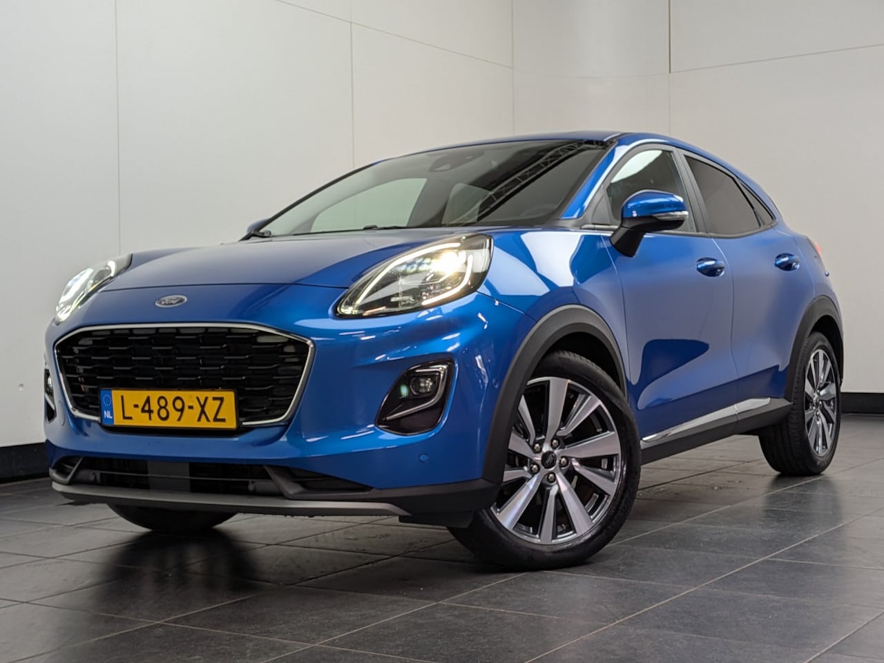 Ford Puma - 1.0 EcoBoost Hybrid Titanium X | Achteruitrijcamera | Cruise control adaptief | DAB ontvan - AutoWereld.nl