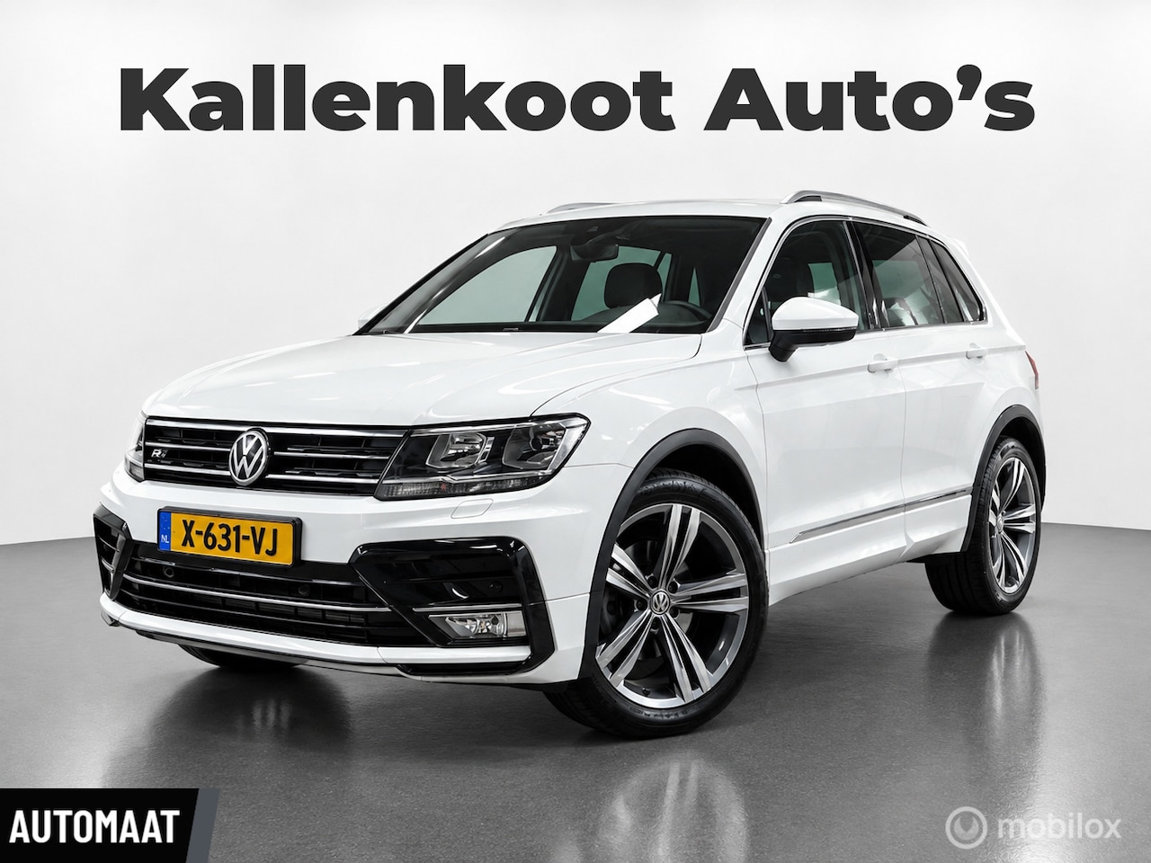 Volkswagen Tiguan - 1.4 TSI R-Line, Trekhaak, Perfect onderhouden! - AutoWereld.nl