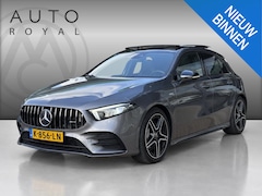 Mercedes-Benz A-klasse - AMG 35 4MATIC Premium PANORAMADAK | SFEERVERLICHTING | DODEHOEKDETECTIE | CAMERA | NAVIGAT