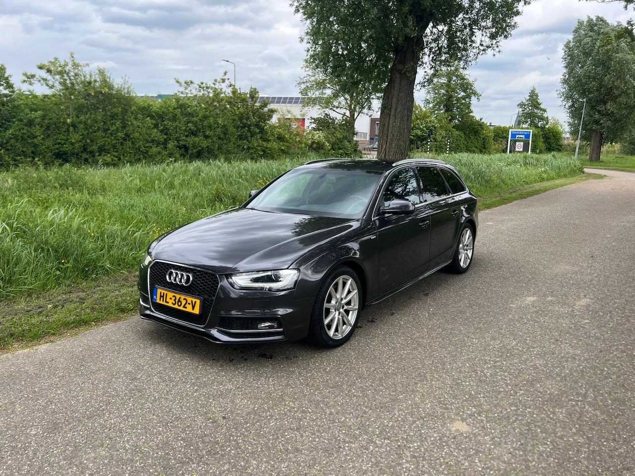 Audi A4 Avant - 1.8 TFSI S Edition Automaat Clima Cruise Navi Half Leder Pdc - AutoWereld.nl