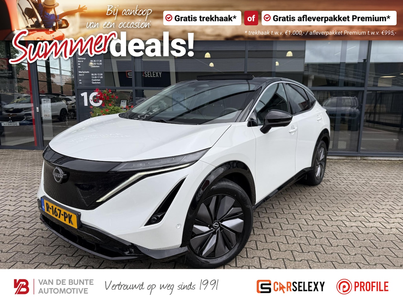 Nissan Ariya - Evolve 91 kWh *Trekhaak & Panoramadak* - AutoWereld.nl