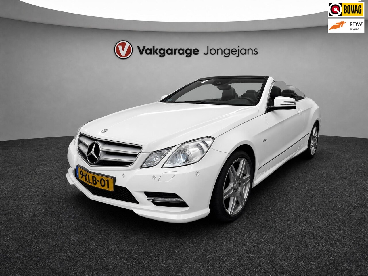 Mercedes-Benz E-klasse Cabrio - 300 CGI Elegance 300 CGI Elegance - AutoWereld.nl