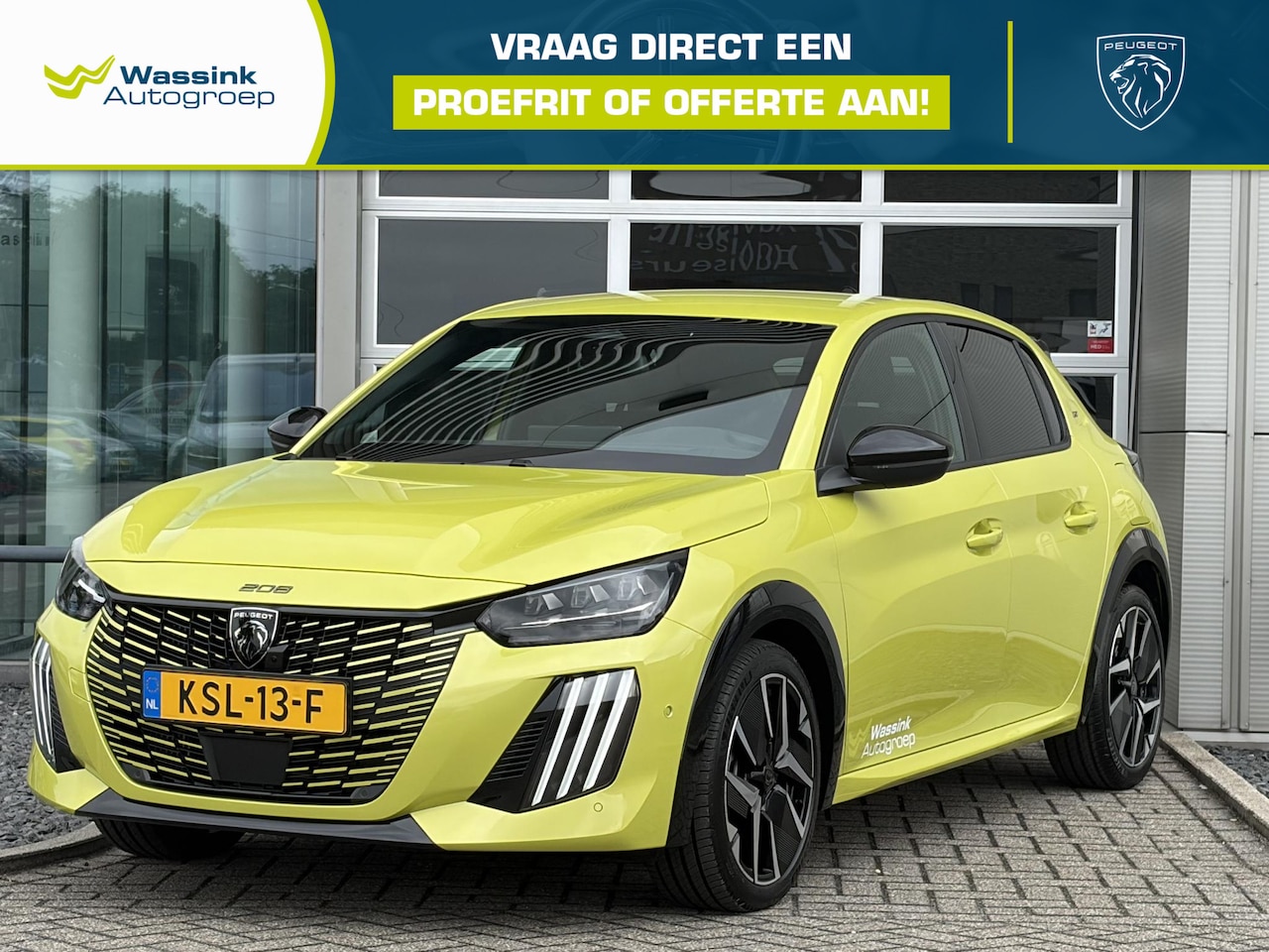 Peugeot 208 - 1.2 Hybrid 145 e-DCS6 GT | Navigation Pack | Vision Pack | Drive Assist Plus Pack | - AutoWereld.nl