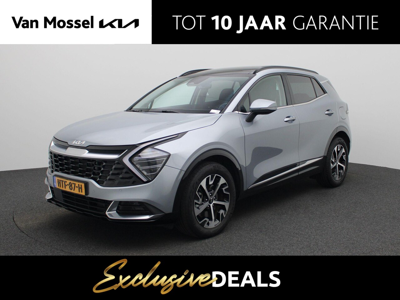 Kia Sportage - 1.6 T-GDi Hybrid DynamicPlusLine | Navigatie | Opendak | Elkr klep | Dodehoek | Clima | PD - AutoWereld.nl
