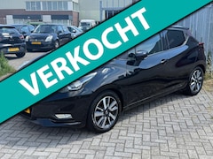 Nissan Micra - 0.9 IG-T N-Connecta NL AUTO NAP 1EIGENAAR Navi l Camera l Cruise l PDC l LMV l LED l AIRCO