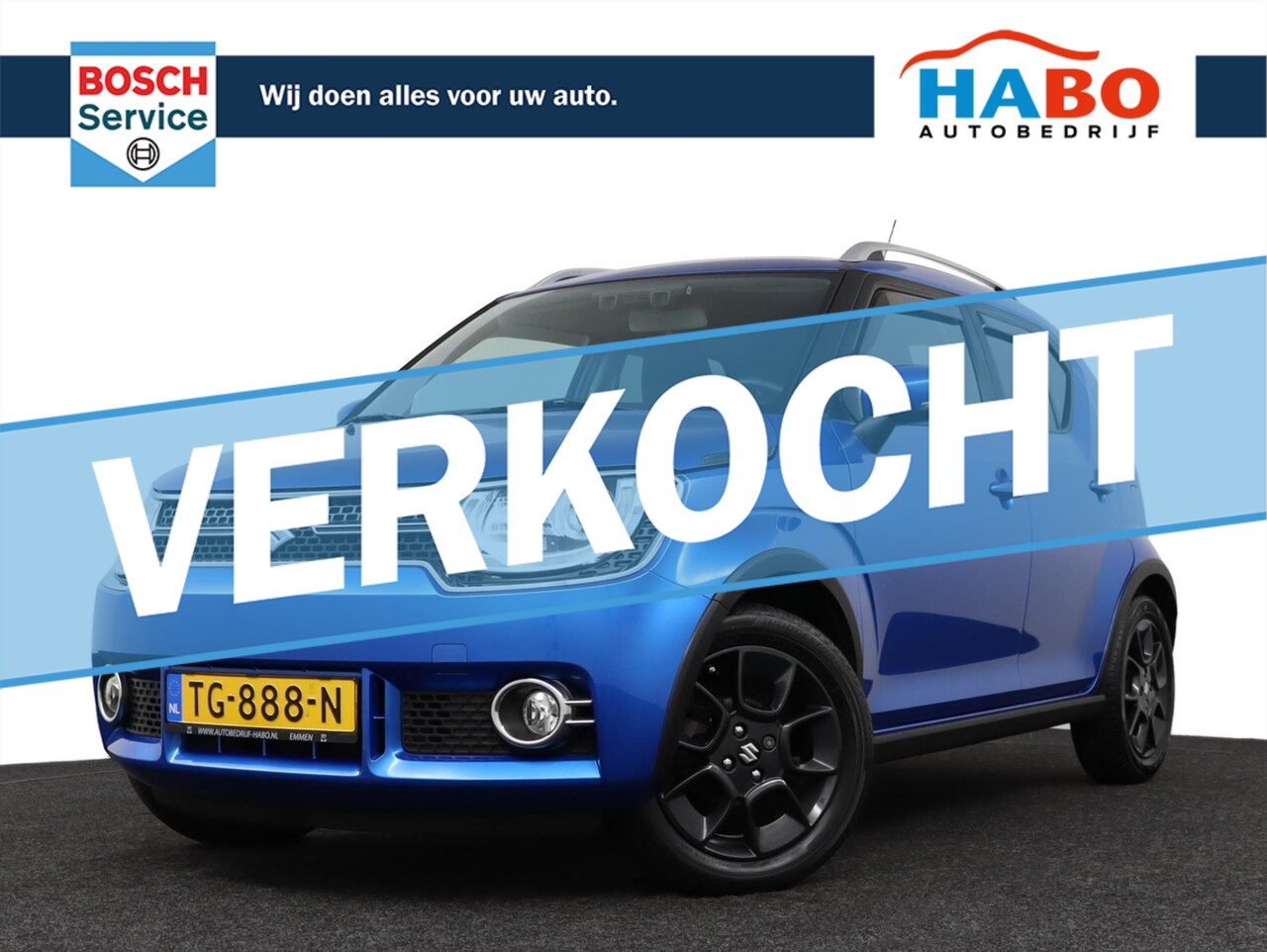 Suzuki Ignis - 1.2 DUALJET STIJL SMART HYBRID ECC/CRUISE/NAV/CAMERA/KEYLESS.ENTRY/STOEL.VERWARM/LMV - AutoWereld.nl