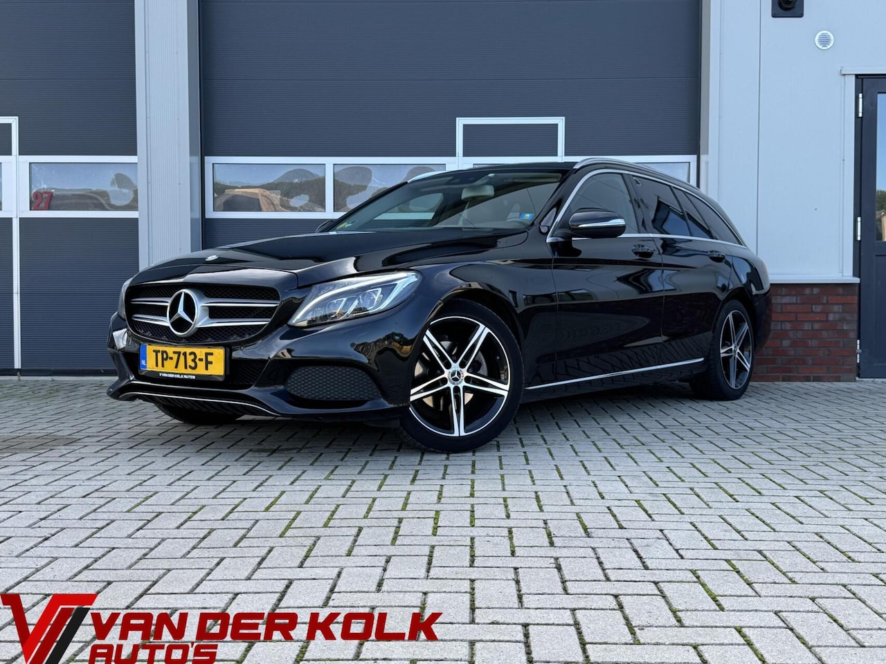 Mercedes-Benz C-klasse Estate - 200 CDI Edition 1| Half Leder | Burmester | Navigatie | Stoelverwarming | Sensoren - AutoWereld.nl