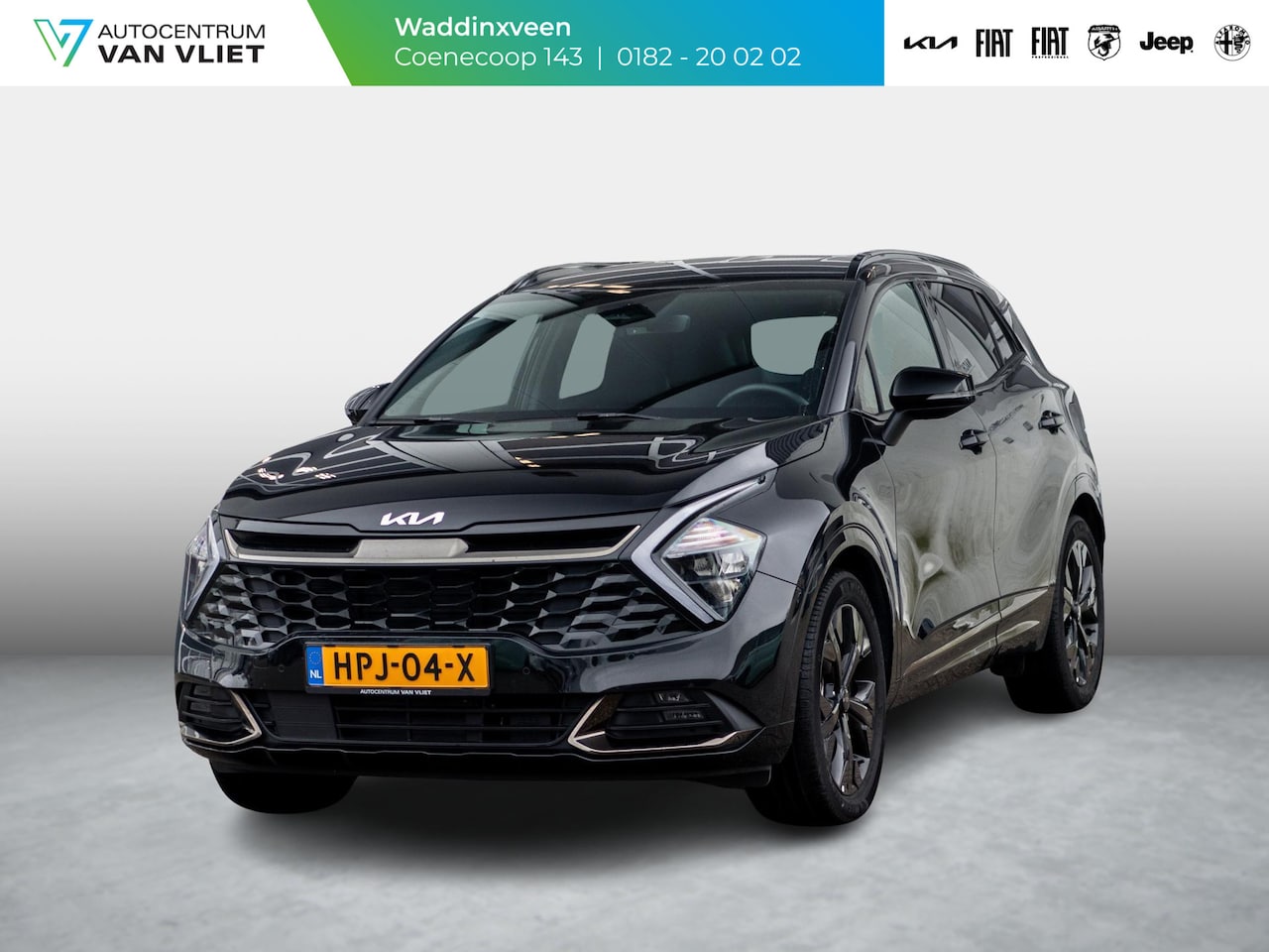 Kia Sportage - 1.6 T-GDi Plug-in Hybrid AWD Dark Edition l Stoel Stuur Verwarming l Camera l Navigatie l - AutoWereld.nl