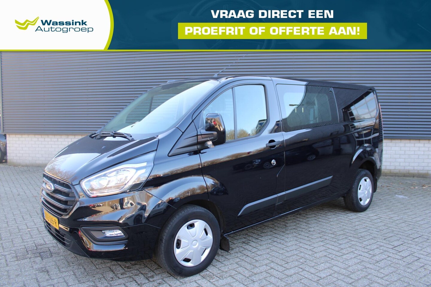 Ford Transit Custom - Dubbel Cabine Trend 2.0 TDCi 130PK 320 L2H1 Automaat | SUMMERDEAL | 6-Zitplaatsen I Naviga - AutoWereld.nl