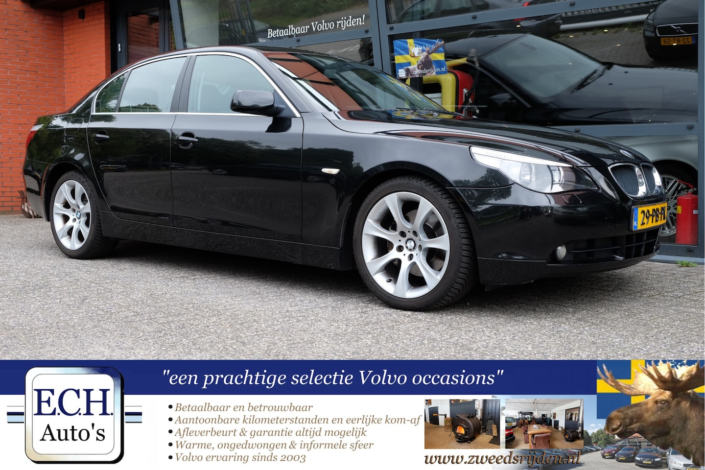 BMW 5-serie - 530i Aut. 6-cilinder Executive, Leer - AutoWereld.nl