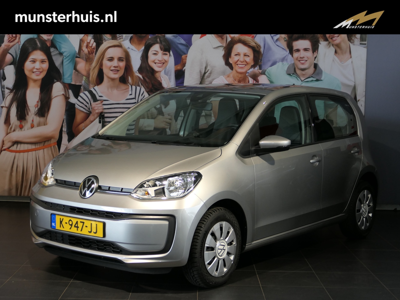 Volkswagen Up! - 1.0 BMT move up! All Season, Airco, Bluetooth - AutoWereld.nl