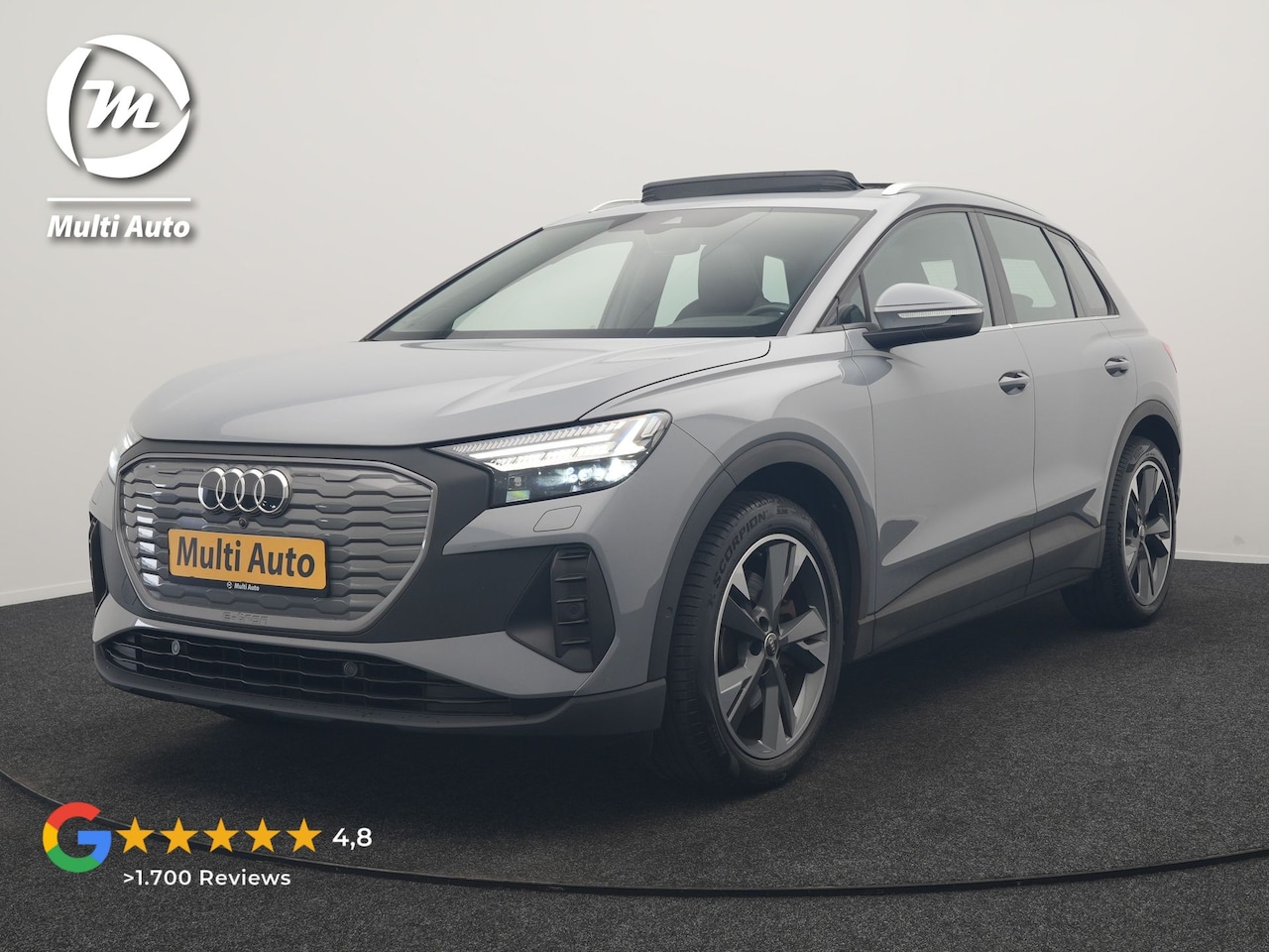 Audi Q4 e-tron - 40 Advanced edition 77 kWh 204pk Dealer O.H | SOH 96.6% | Panodak | Adaptive Cruise | Matr - AutoWereld.nl