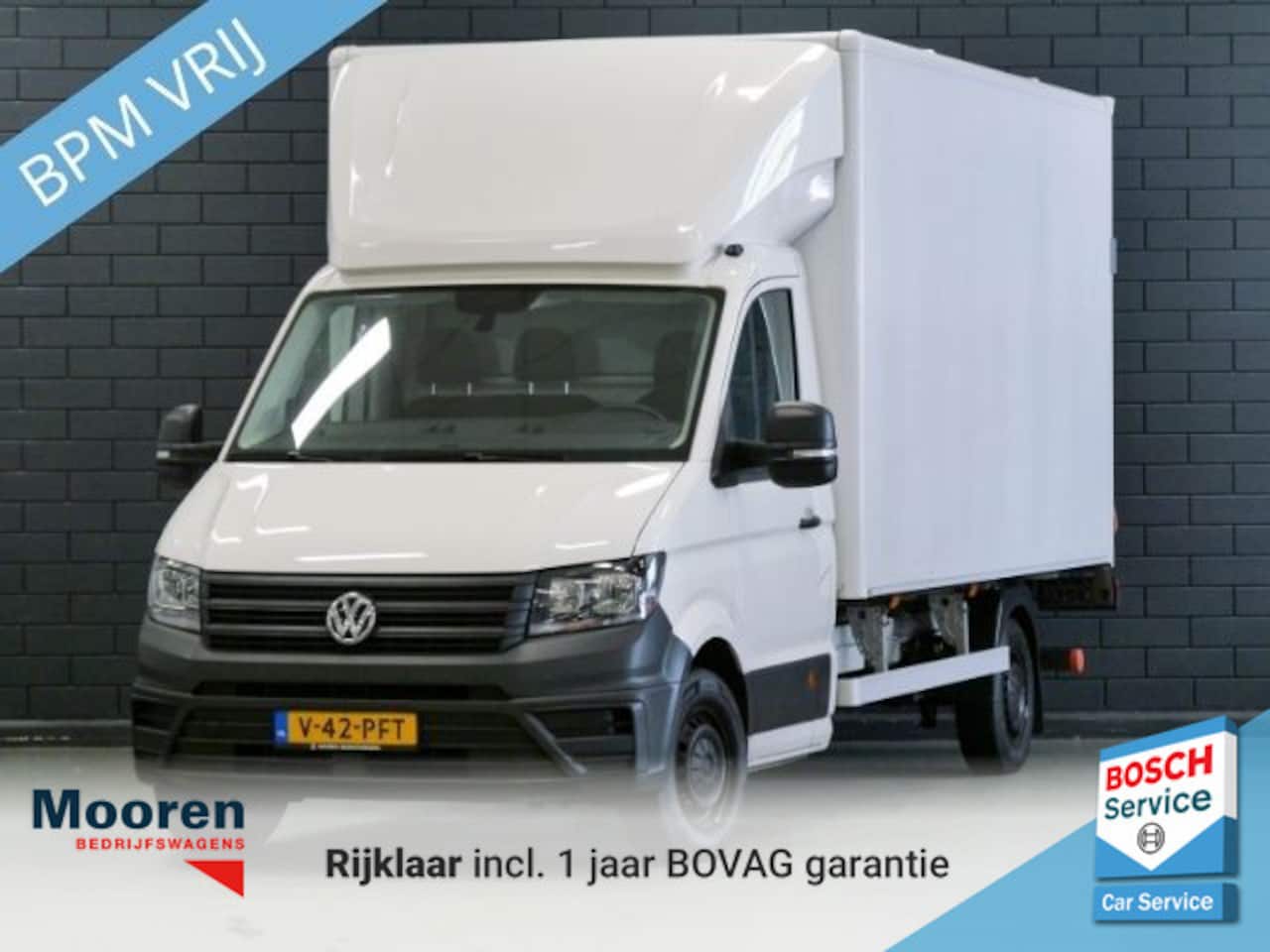 Volkswagen Crafter - 35 2.0 TDI L4 Highline | Bakwagen | Laadklep Hollandia | Zijdeur | - AutoWereld.nl