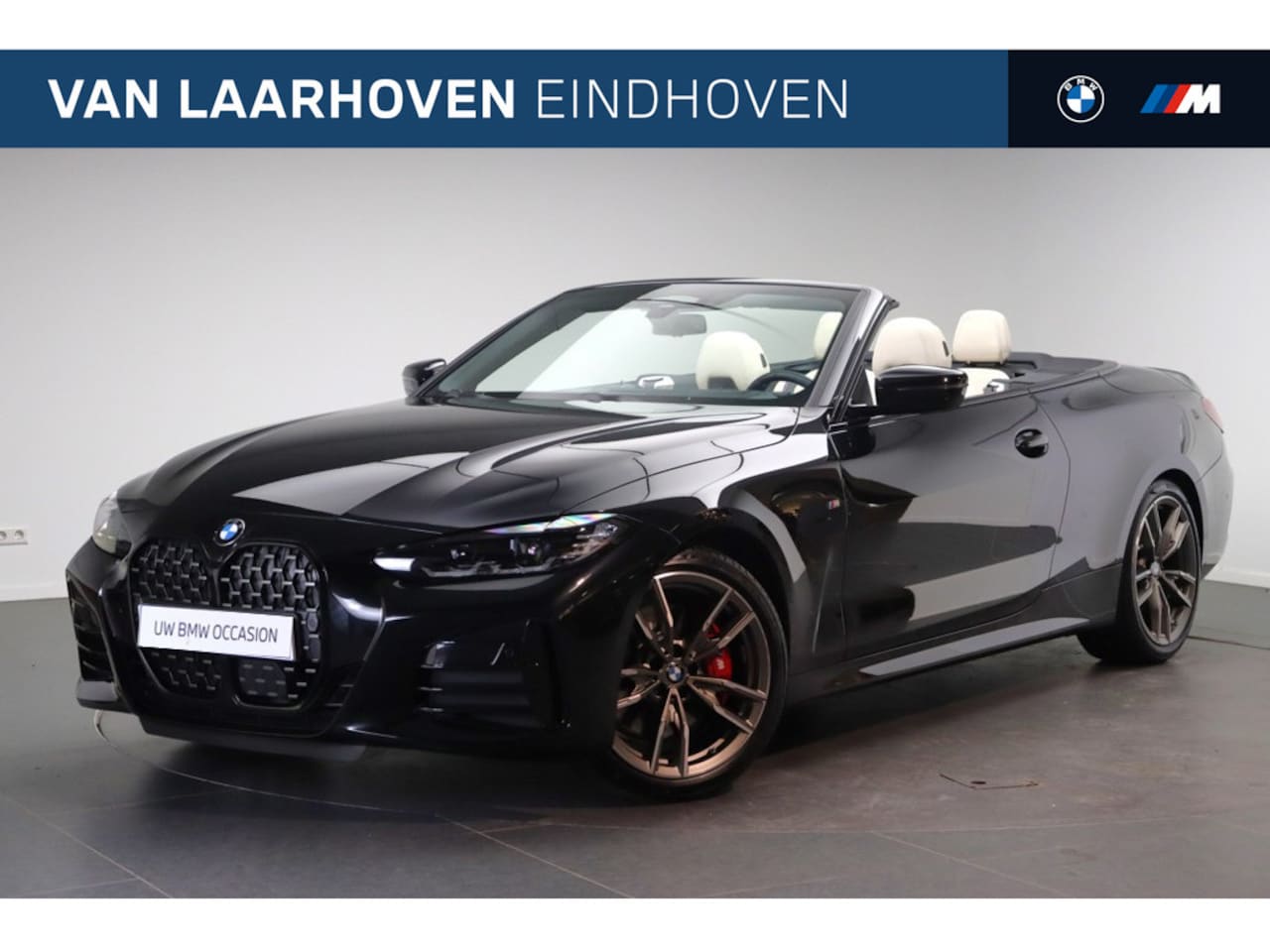 BMW 4-serie Cabrio - M440i Automaat / Adaptief M Onderstel / Parking Assistant / Harman Kardon / Air Collar / L - AutoWereld.nl