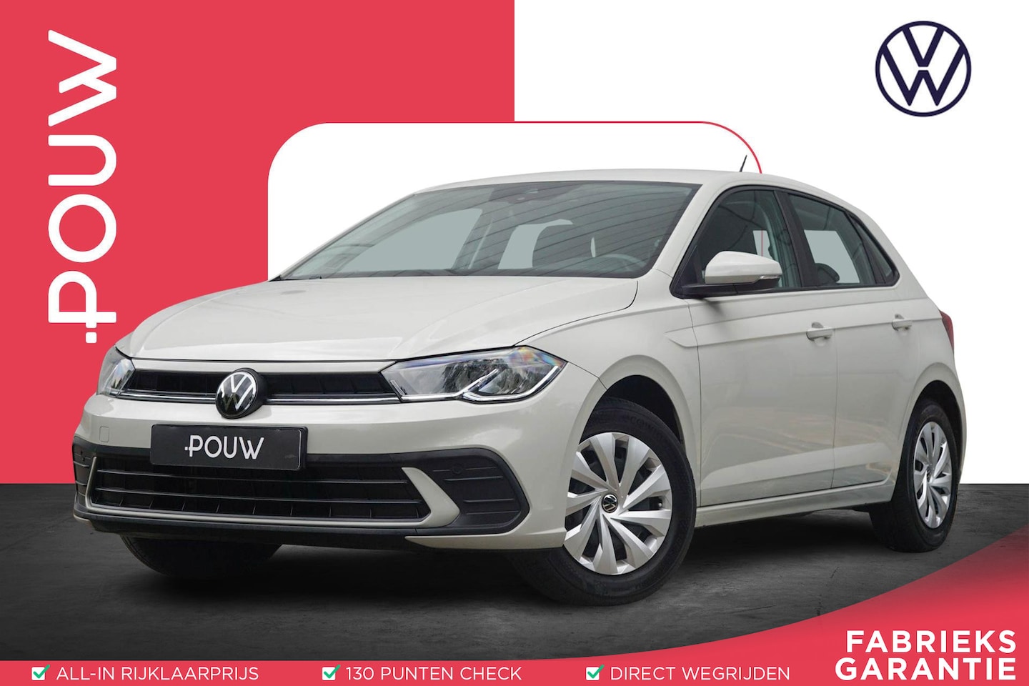 Volkswagen Polo - 1.0 MPI 80pk Polo | Apple Carplay & Android Auto | Airco | Cruise Control - AutoWereld.nl