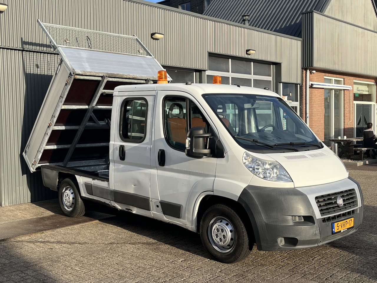 Fiat Ducato - 35L 3.0 CNG Airco Trekhaak 2500kg trekgewicht Kipper Open laadbak Pick-up Kieper - AutoWereld.nl