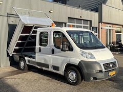Fiat Ducato - 35L 3.0 CNG Airco Trekhaak 2500kg trekgewicht Kipper Open laadbak Pick-up Kieper