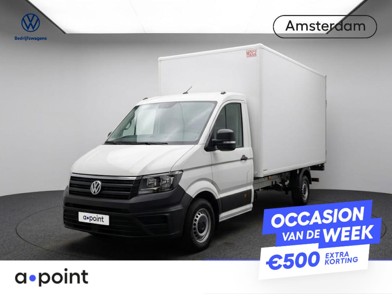 Volkswagen Crafter - 35 2.0 TDI L4 CC 140PK | Laadbak met Laadklep | 433x211x210 | Bakwagen | - AutoWereld.nl
