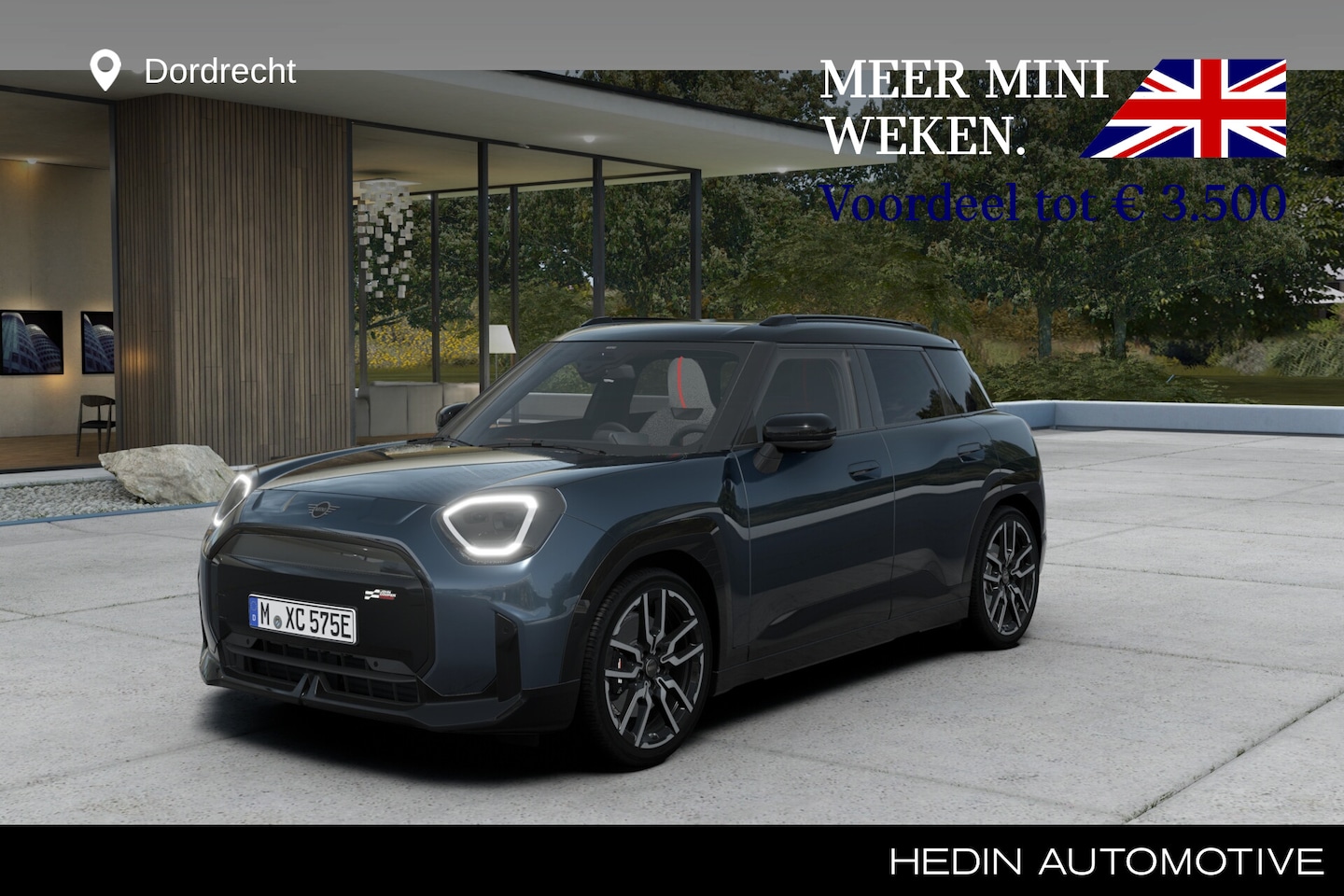 MINI Aceman - SE John Cooper Works M 54.2 kWh Panoramadak | Adaptive LED | Achteruitrijcamera | Head-Up - AutoWereld.nl