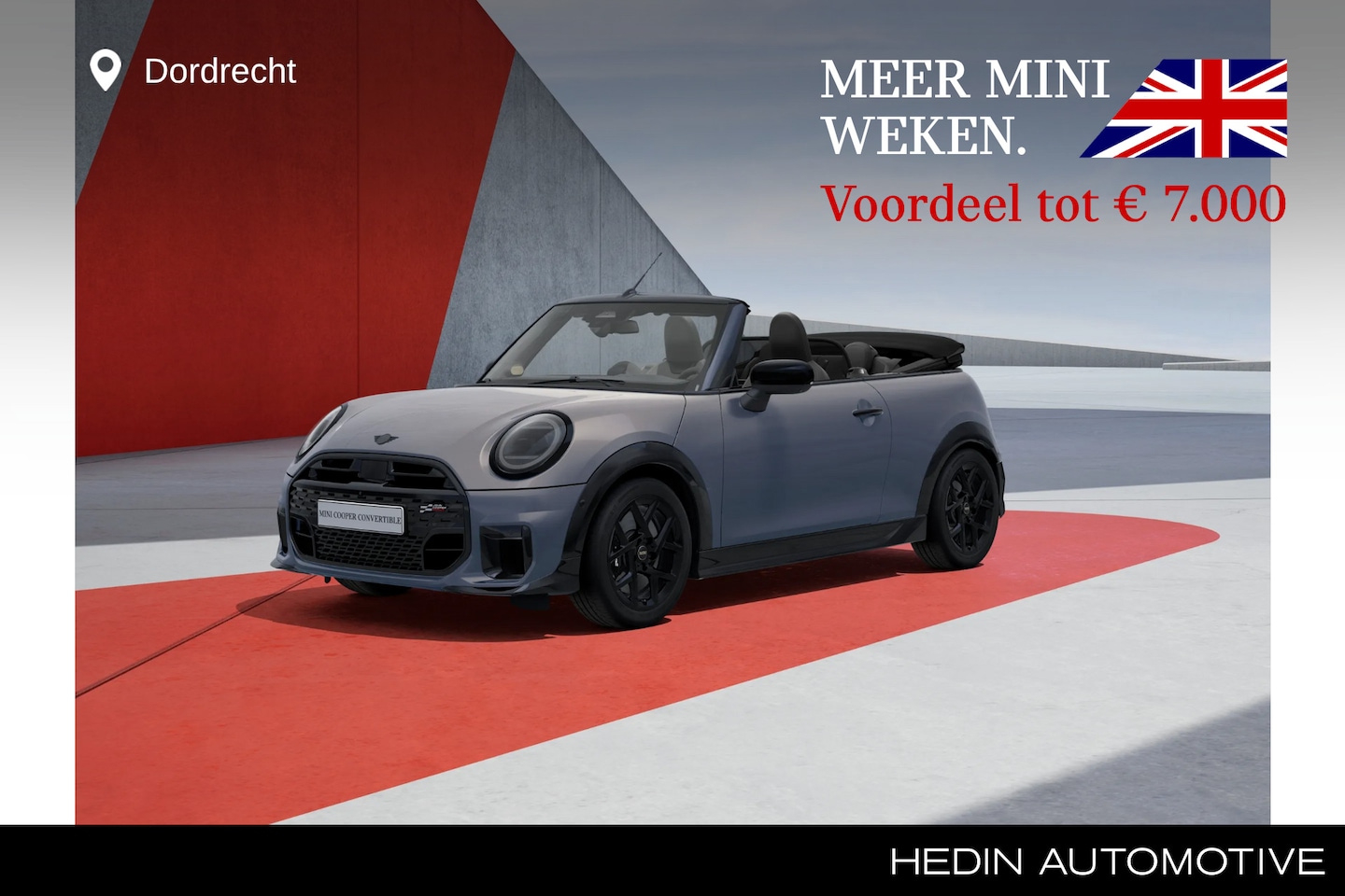 MINI Cabrio - 2.0 Cooper C John Cooper Works Pakket L | Harman Kardon | 360 graden camera | Comfort Acce - AutoWereld.nl