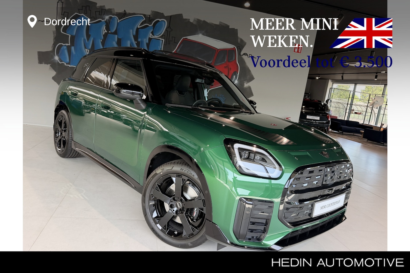 MINI Countryman - E John Cooper Works 66.5 kWh Pakket XL | Panoramadak | Comfort Access | Head-up display - AutoWereld.nl